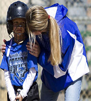 Mom & Baseball Son