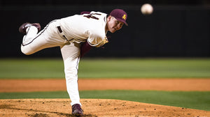 Baseball Pitcher releasing ball. Pitch Recognition & Reaction Time 